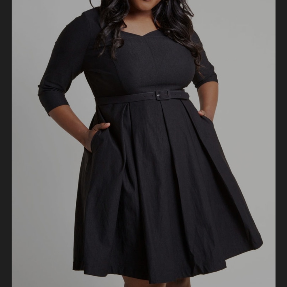 Modcloth Sartorial Secret Fit and Flare Dres